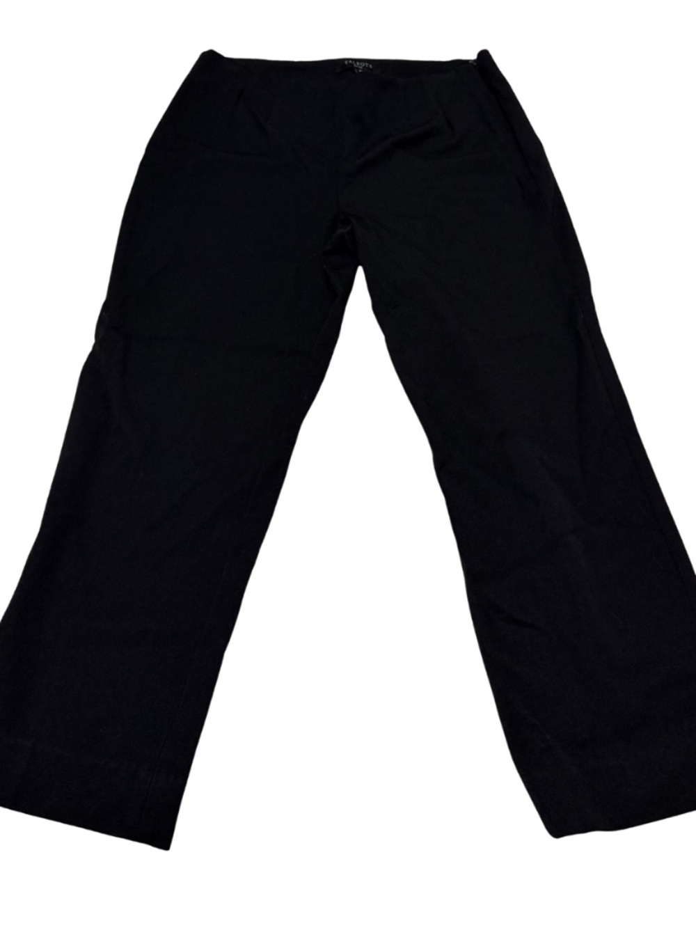 Talbots womens petite 8P Black Dress Pants - Classic Straight Fit